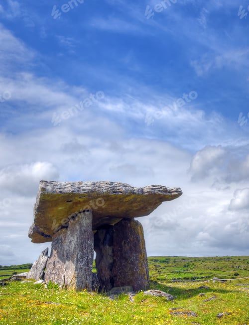 Preview: Poulnabrone Dolmen Tomb, The Burren, Ireland