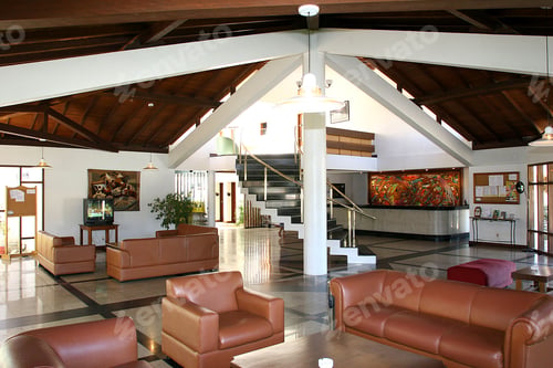 Preview: Hall In A Tropical Hotel In Brazil