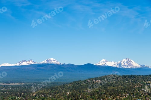 Preview: View Of The Three Sisters, Part Of The Cascade Range
