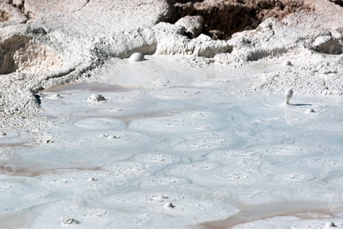 Preview: Closeup View Of Fountain Paint Pot In Yellowstone National Park