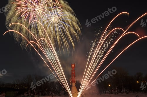 Visualização: Fogos de artifício