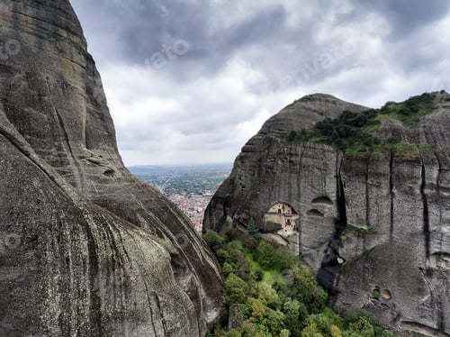 Preview: The Monastery Of Agios Nikolaus Bantova, Meteora, Greece