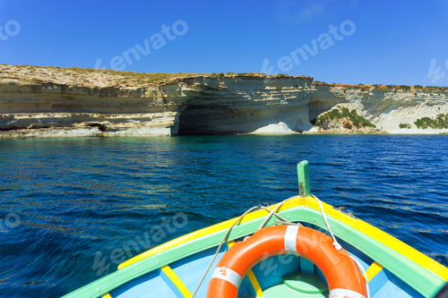 Preview: Landscape In The Xrobb L-Ghagin Nature Park Close To Marsaxlokk In Malta.