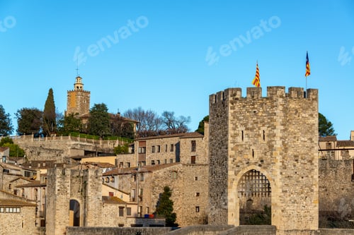 Preview: Entrance To The Beautiful Medieval Town Of Besalu, Spain