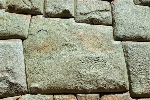 Preview: The Famous 12 Sided Stone In Old Incan Stonework In Cusco, Peru
