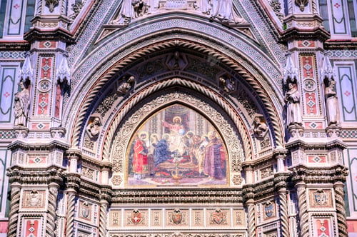 Preview: A Daytime View Of The Florence Cathedral Located In Florence, Italy.