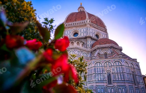 Preview: Cathedral Of Santa Maria Del Fiore In Florence, Italy.