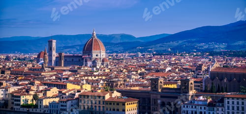 Preview: Florence, Italy Along The Arno River.