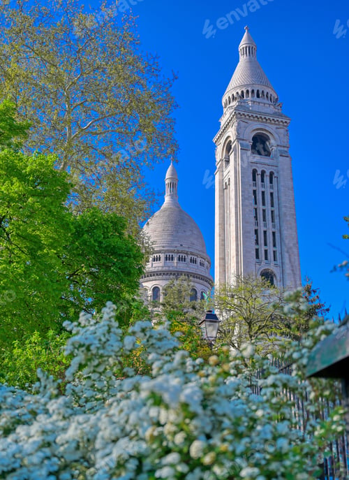 Preview: The Basilica Of The Sacred Heart Of Paris, Commonly Known As Sacré-Cœur Basilica, Located In The