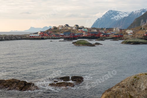 Preview: The Picturesque Fishing Village Of A, Lofoten Islands, Norway