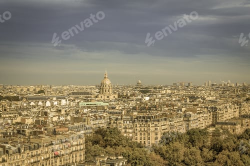 Preview: Paris Aerial View, France