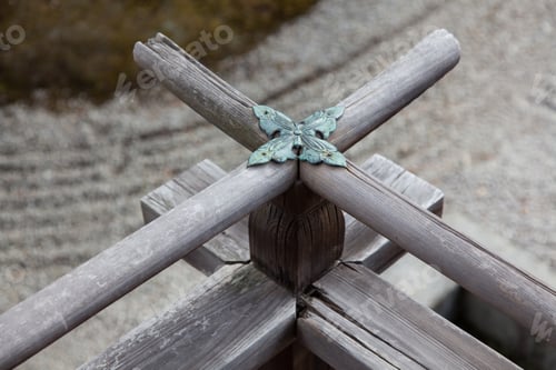 Preview: Decoration Of Handrail, Goten Temple Ninna-Ji Temple