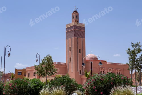 Preview: Exterior View To Masuda Wazzkaitih Mosque, Ouarzazate, Morocco