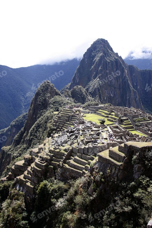 Preview: View Of The Archeological Site Of Machu Pichu In Peru