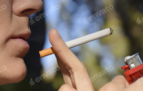 Preview: Woman With Cigarette
