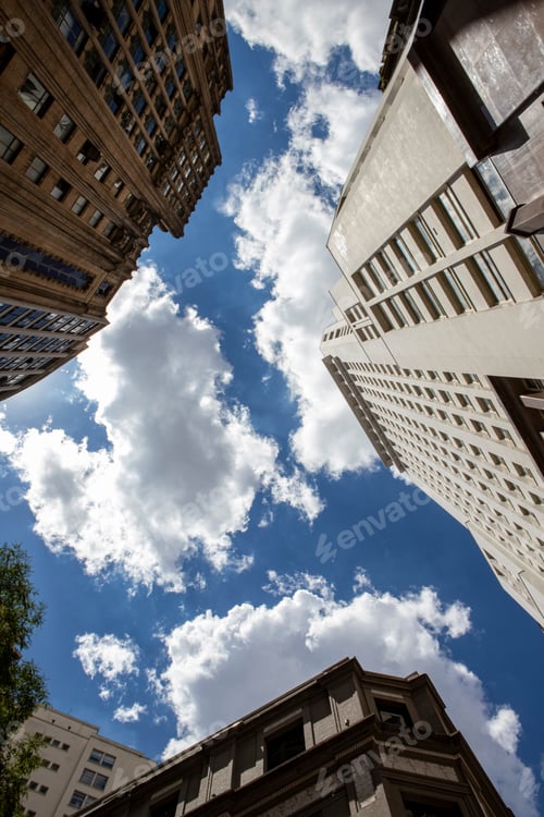 Preview: View Of Historic Buildings Of Financial Center On Downtown Sao Paulo, Brazil