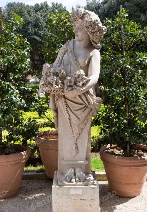 Preview: Statue In The Gardens Of The Galleria Borghese