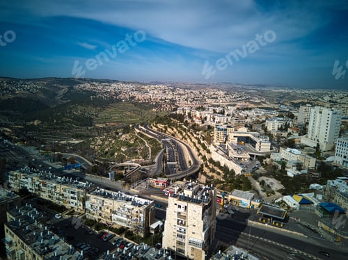 Preview: Chords Famous Hanging Bridge And Transportation, The Architectic Pillar, Jerusalem City Center