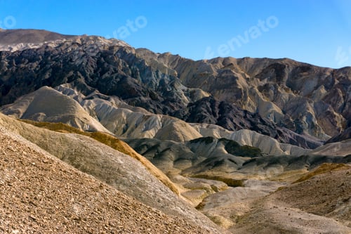 Preview: Colors Of Twenty Mule Team Canyon In Death Valley In California