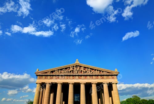 Preview: The Parthenon In Nashville, Tennessee Is A Full Scale Replica Of The Original Parthenon In Greece