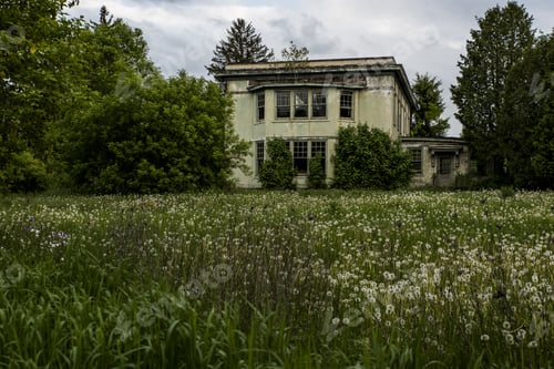 Preview: A Cloudy, Gloomy View Of The Long Abandoned Allegheny County Home In Western New York.