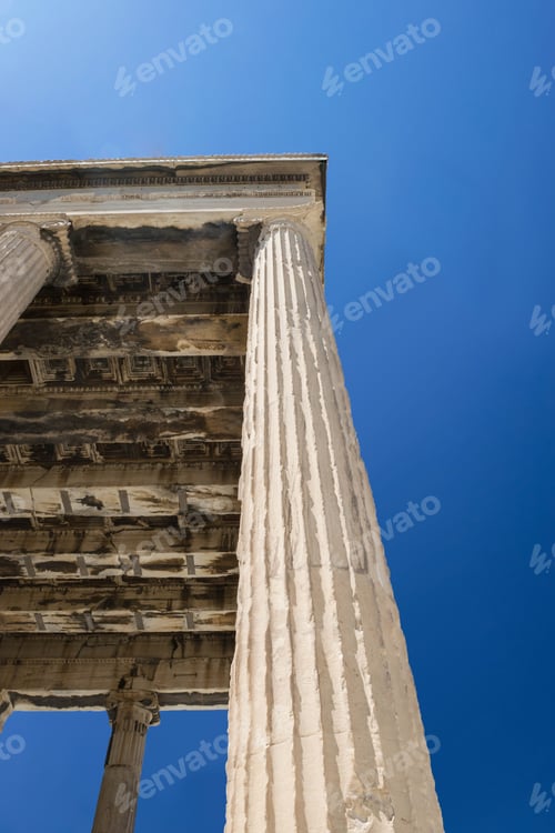 Preview: Columns In Acropolis, Athens, Greece