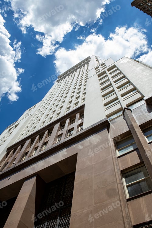 Preview: View Of Historic Buildings Of Financial Center On Downtown Sao Paulo, Brazil
