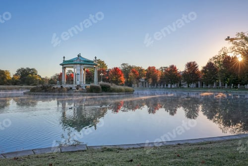 Preview: The Bandstand Located In Forest Park, St. Louis, Missouri.