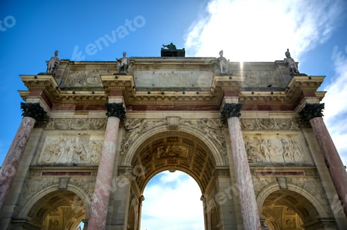 Preview: The Arc De Triomphe Du Carrousel Located In Paris, France