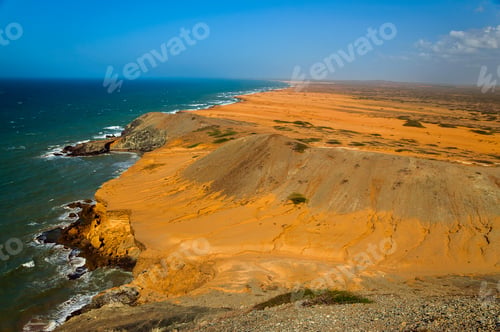 Preview: The View As Seen From Pilon De Azucar In La Guajira, Colombia.
