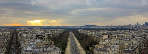 Preview: Panoramic View Of Paris, France