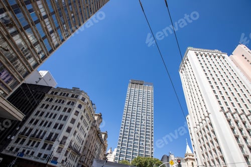 Preview: Patriarch Square Or Praca Do Patriarca Historical Center Of Sao Paulo, Brazil