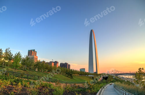 Preview: The Gateway Arch In St. Louis, Missouri.