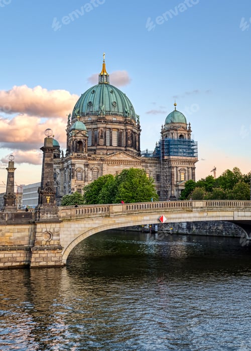 Preview: Berlin Cathedral Located On Museum Island In The Mitte Borough Of Berlin, Germany.