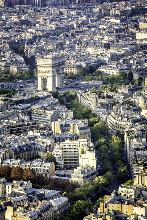 Preview: Arch Of Triumph View In Paris, France