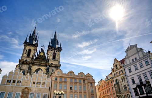 Preview: The Church Of Our Lady Before Tyn, Is A Gothic Church Located In The Old Town Square Of Prague