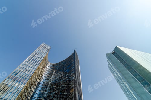 Preview: Shiny Skyscrapers And A Beautiful Blue Sky