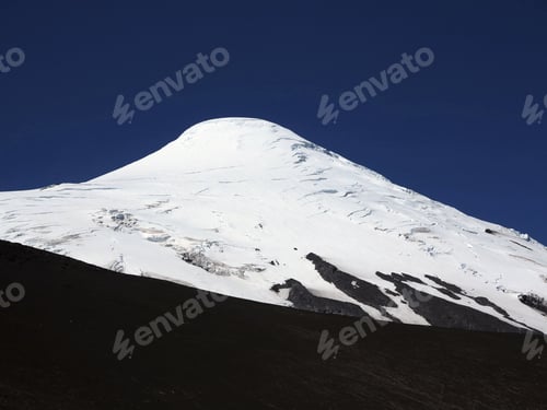 Preview: Osorno Volcano With Its Snow Peak In Puerto Varas, South Of Chile.