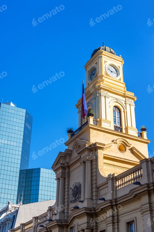 Preview: Beautiful Historic Architecture In The Center Of Santiago, Chile