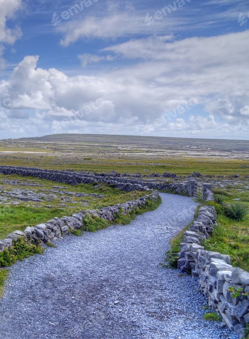 Preview: Inishmore On The Aran Islands, Ireland.