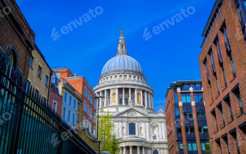 Preview: St. Paul'S Cathedral In Central London, England, Uk.