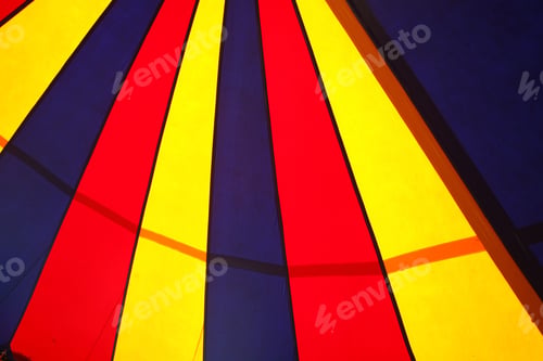 Preview: Circus Tent Pattern On A Cloth Texture