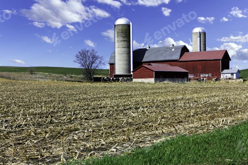 Preview: Typical American Country Farm