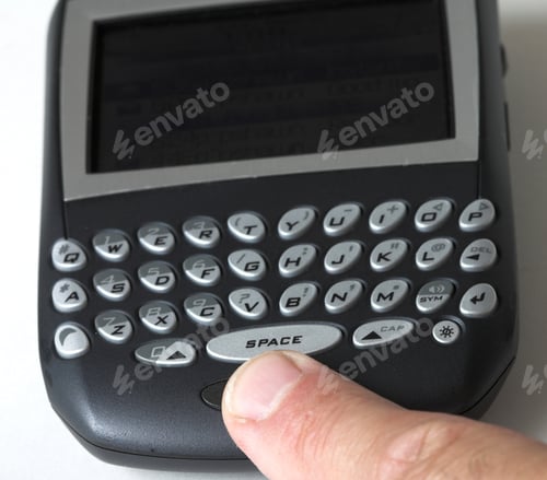 Preview: Finger On Blackberry