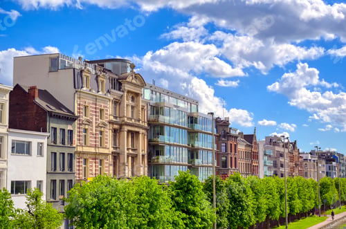 Preview: Street Scenes And Architecture In Antwerp, Belgium.