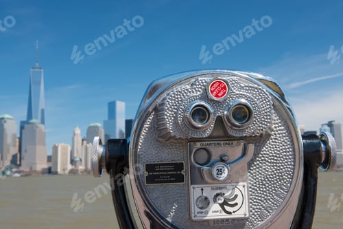 Preview: The Freedom Tower Through A Binocular, New York