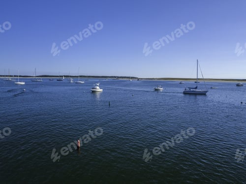 Preview: Boat Harbor In Cape Code, Massachusetts Usa