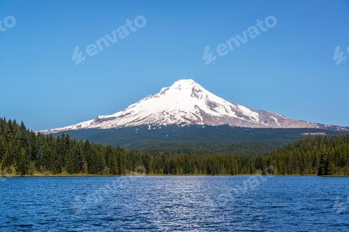 Preview: Beautiful Mt. Hood And Trillium Lake In Oregon