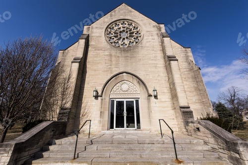 Preview: View Of An Abandoned Chapel In Dayton, Ohio.
