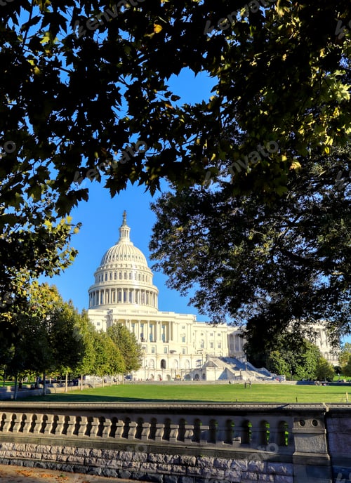 Preview: The United States Capitol Building In Washington, Dc.